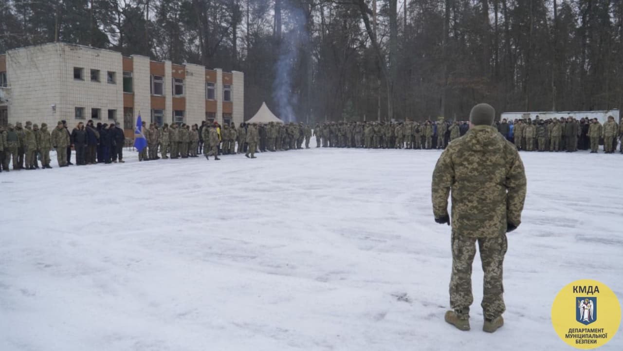 У Києві вперше відбулися навчання 112 бригади тероборони у повному складі - 1 - зображення